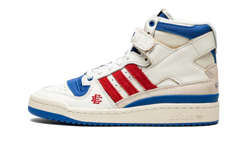 More Adidas Shoes Forum 84 High x EE 'Eric Emanuel x Midnight Madness x Kansas Jayhawks'